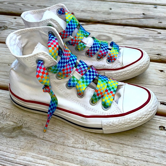 Converse Unisex Hi-Top Sneakers Size W5/ M3 - Picture 1 of 12